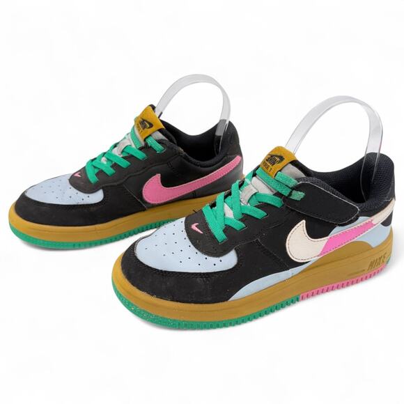 Nike Reflective Air Force 1 LV8 2 GS AF1 'Dance' FJ3288-001 Colorful 2.5 Youth - Picture 3 of 7